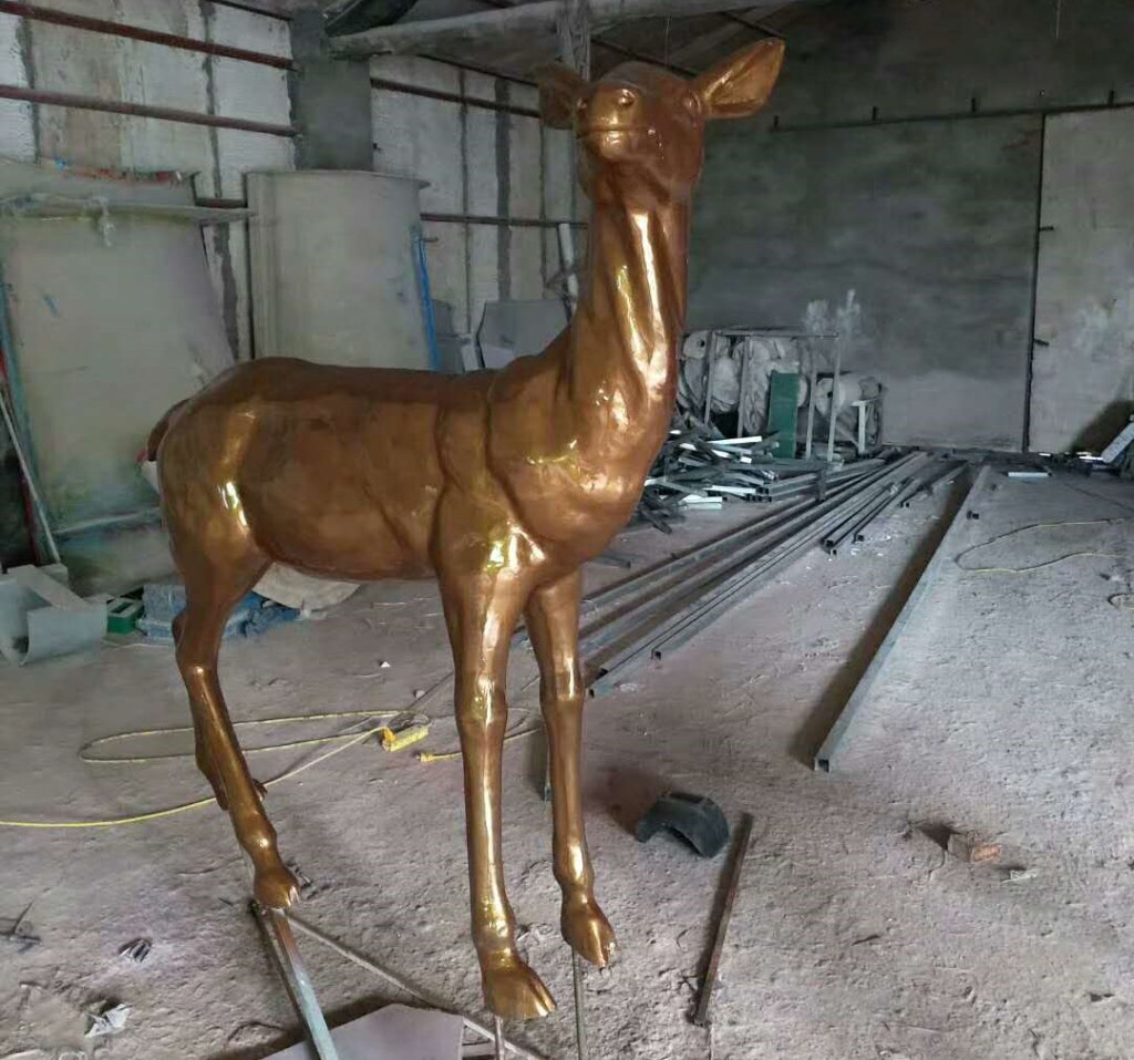 玻璃钢动物雕塑