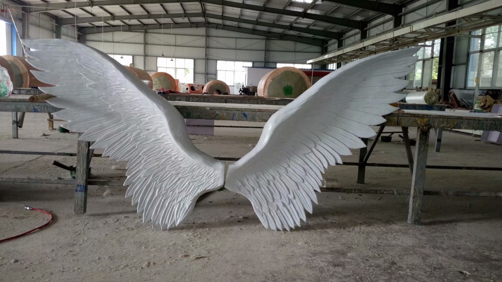 玻璃钢雕塑天使的翅膀